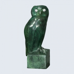 Owl with Crystal Eyes